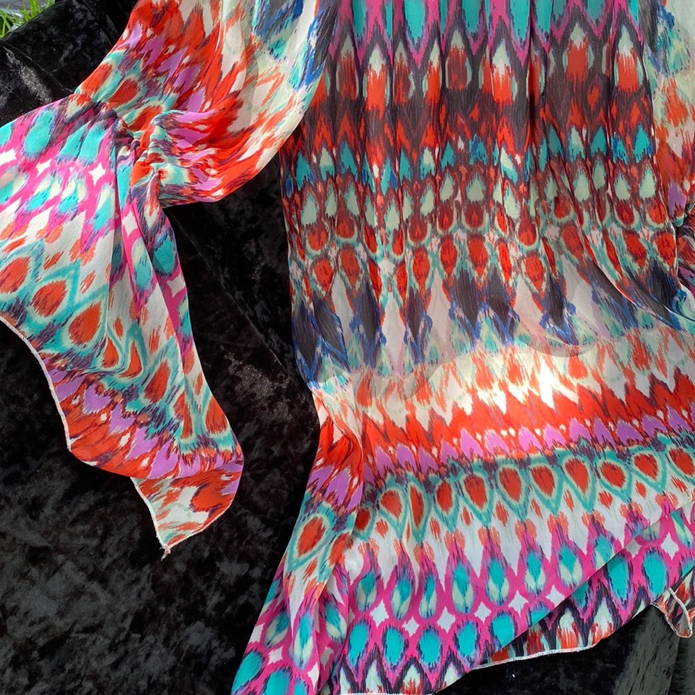 Bohemian western dress. Size M.
